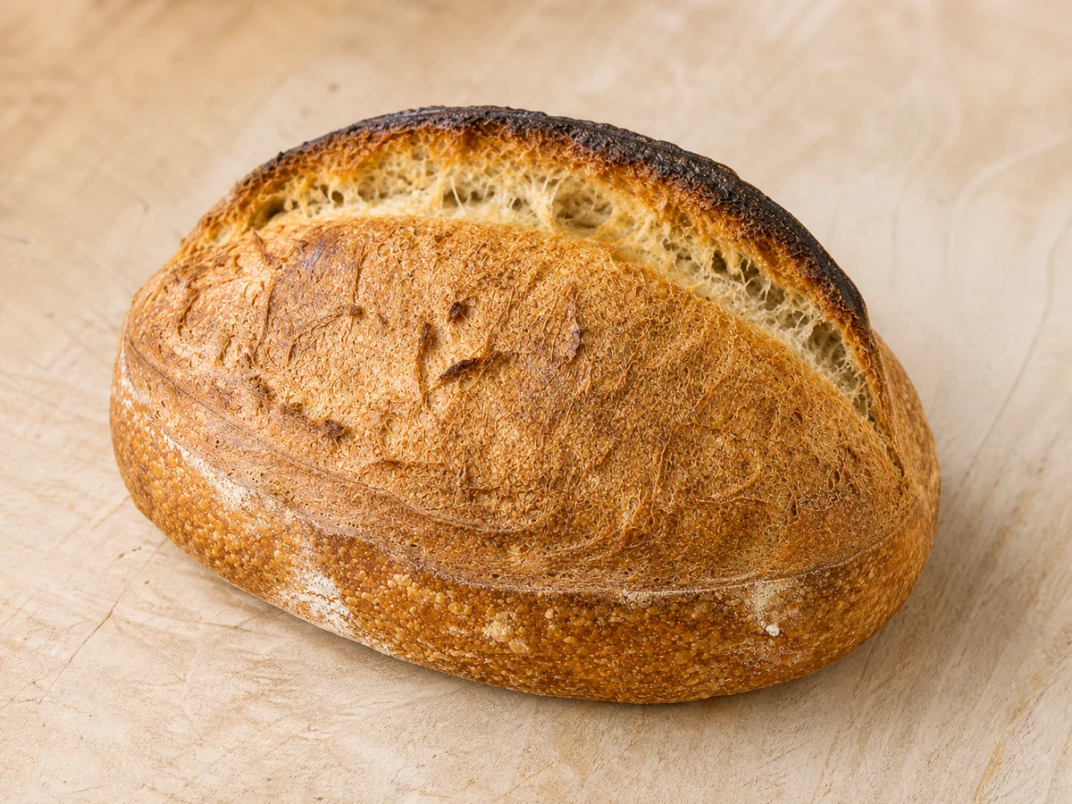 Artisan country sourdough loaf